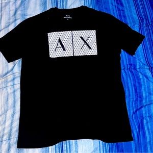 Black Armani Exchange Tee